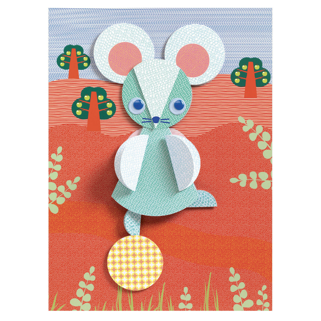 Djeco Create with Paper – Round &amp; Round