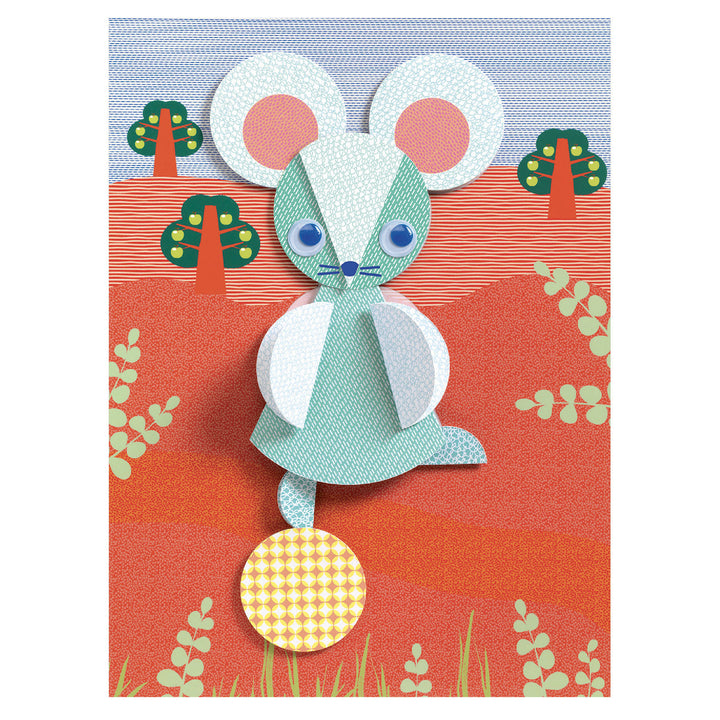 Djeco Create with Paper – Round &amp; Round