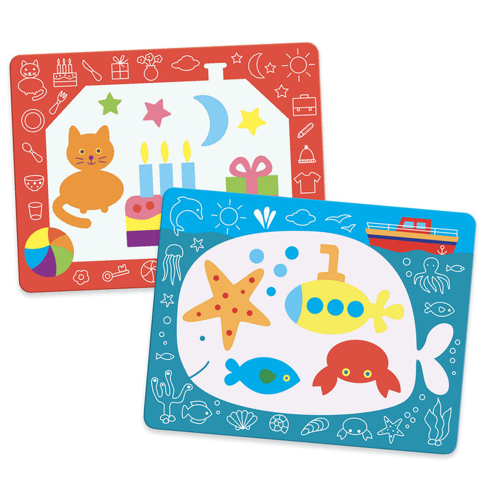 Djeco Water Magic Colouring Set – Magical Scribbles