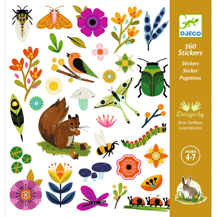 Djeco Garden Sticker Collection