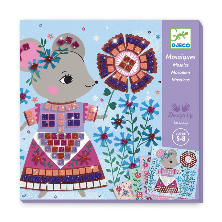 Djeco Soft Mosaics – Lovely Pets