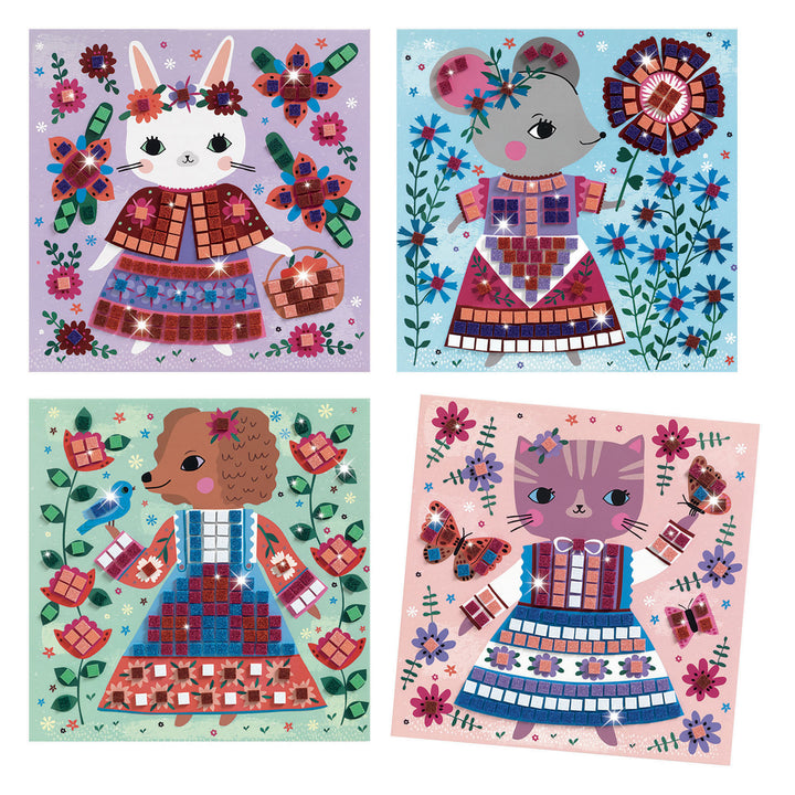 Djeco Soft Mosaics – Lovely Pets