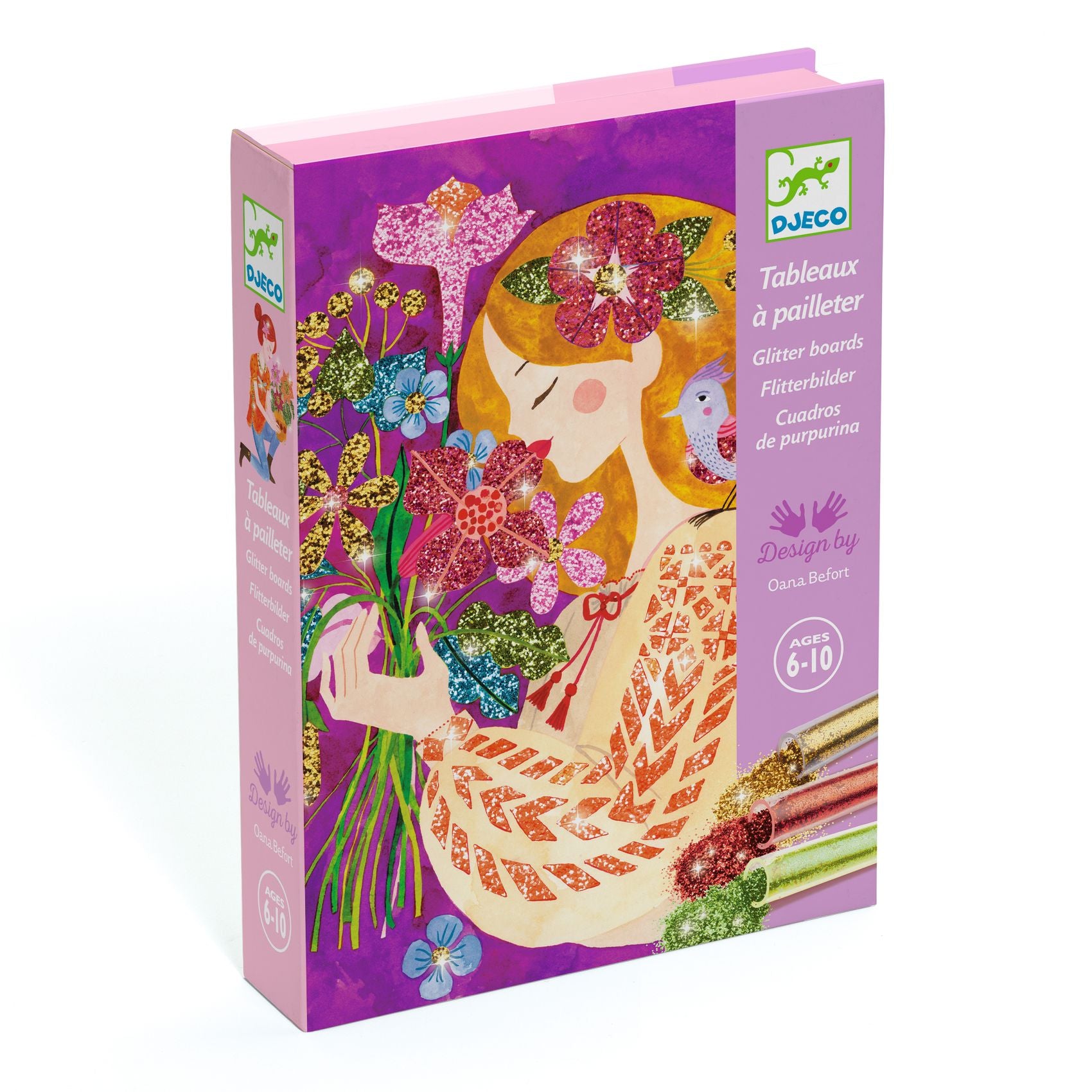 Djeco The Scent of Flowers Glitter Art