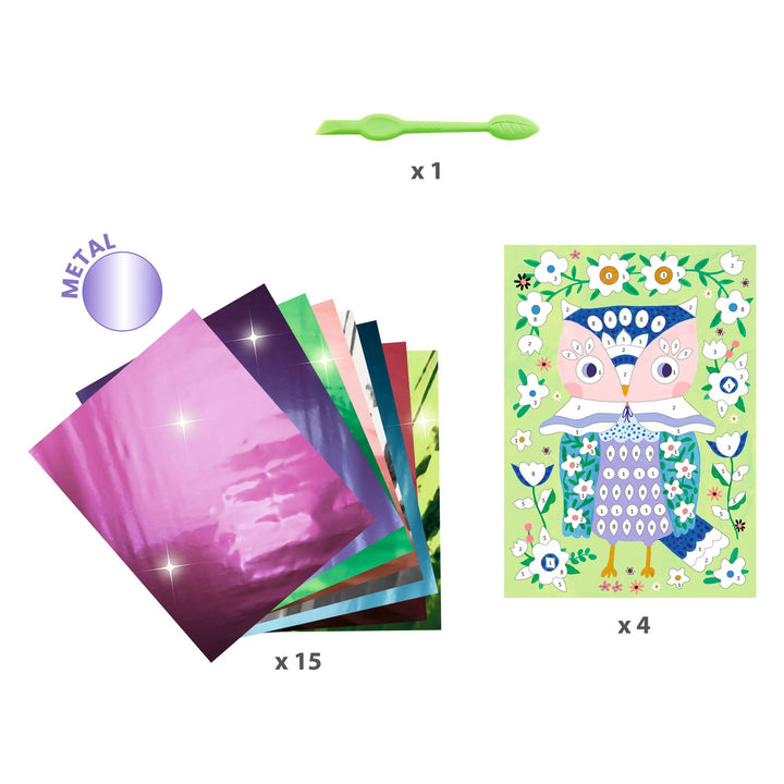 Djeco Foil Pictures – Pretty Wood