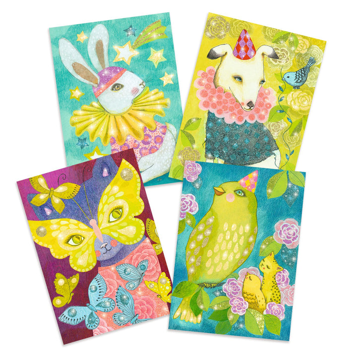 Djeco Carnival of the Animals Glitter Art