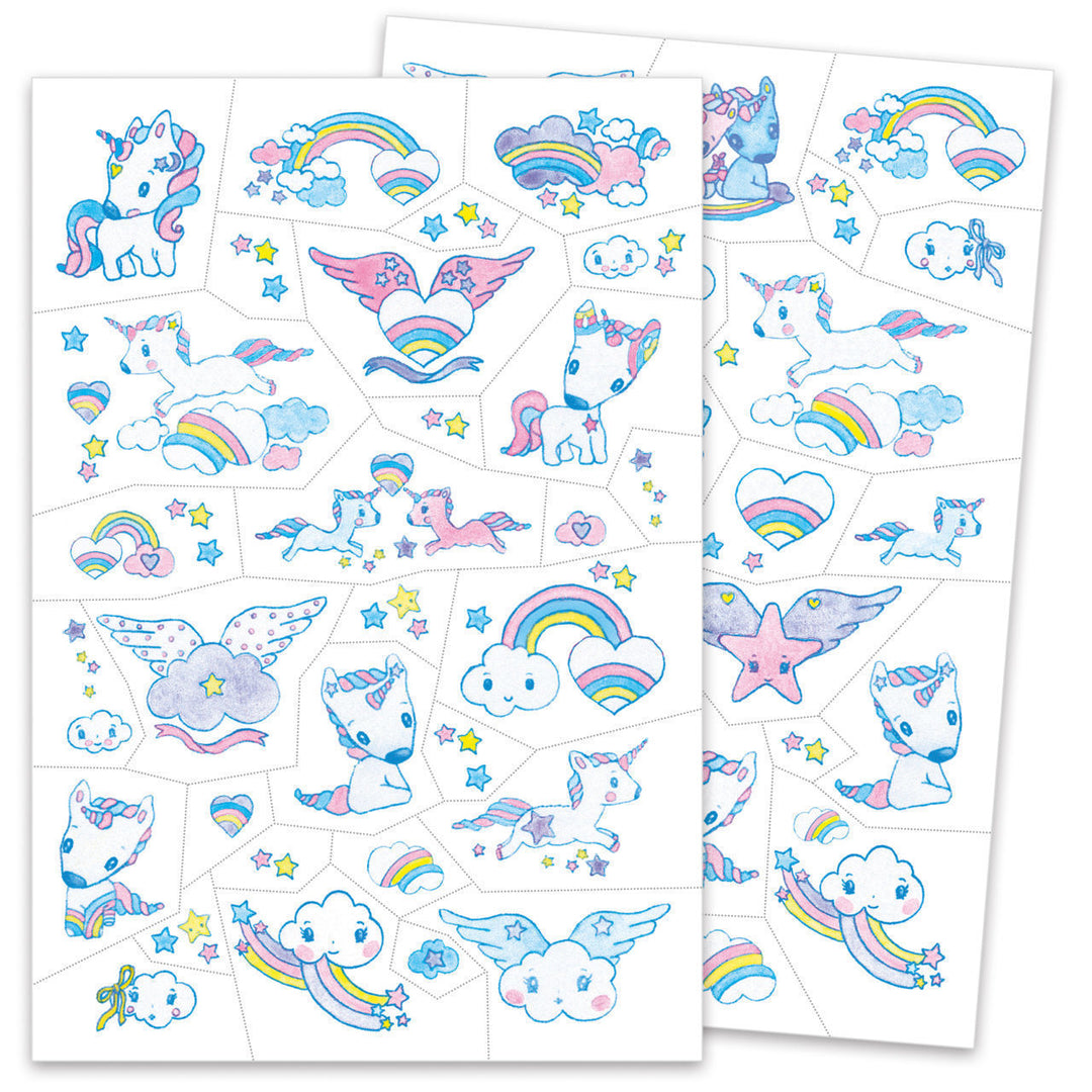 djeco-temporary-glitter-tattoos-unicorns-2