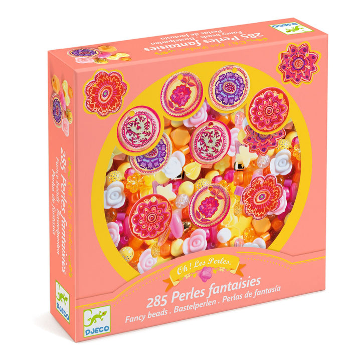 Djeco Fancy Beads – Flowers
