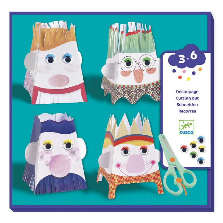 Djeco Cutting Out – Snip Snip Characters