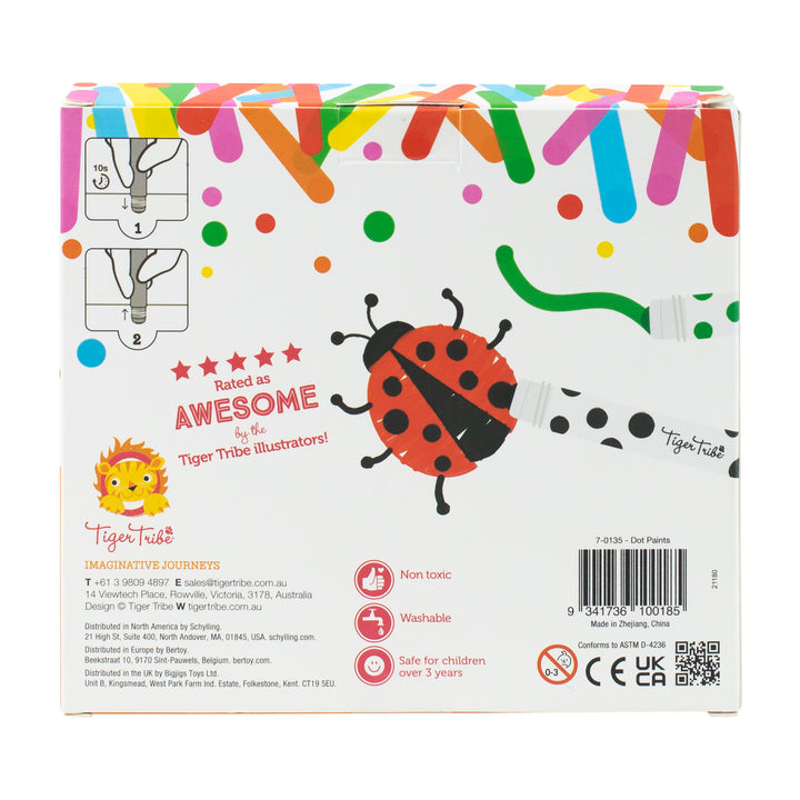 Tiger Tribe Dot Paints