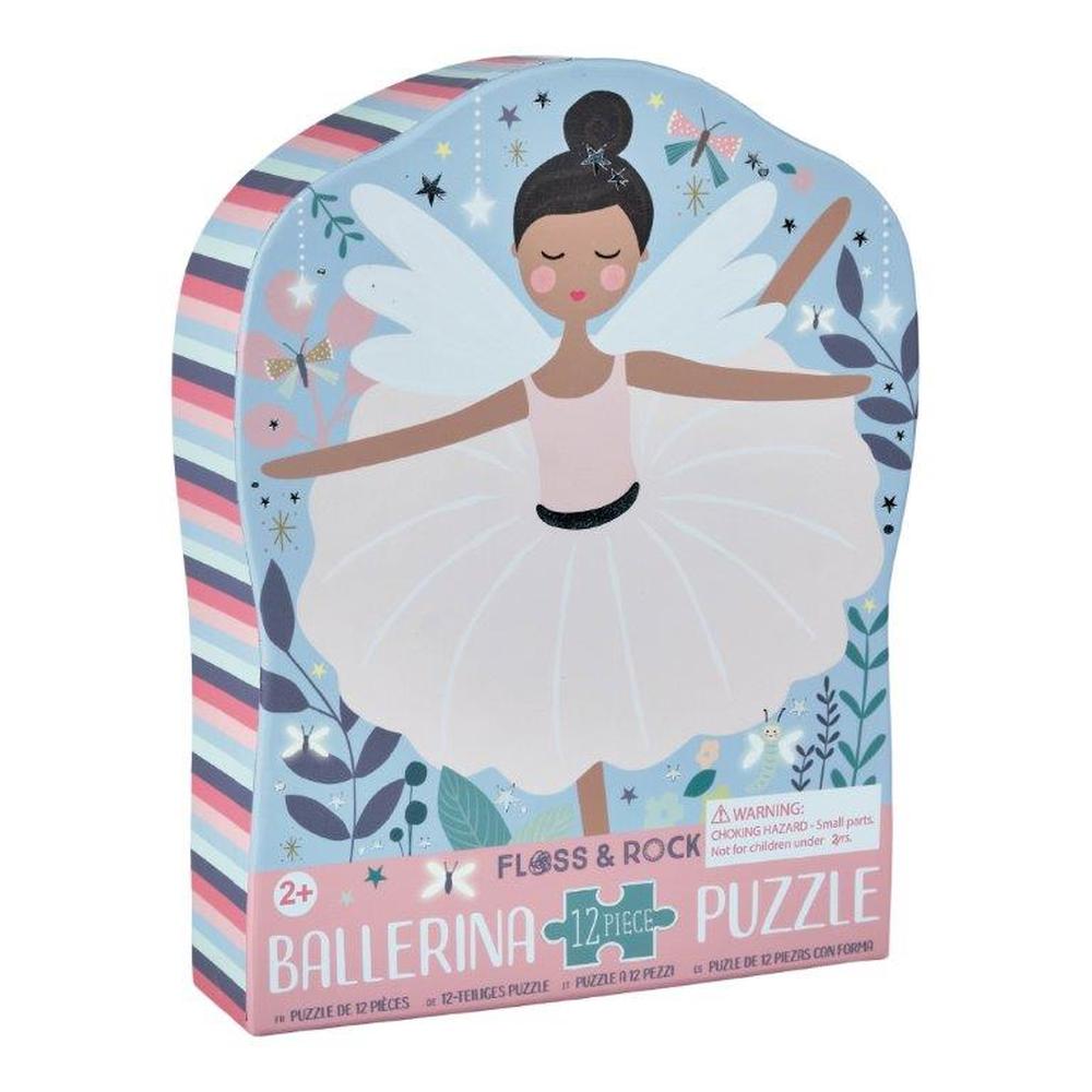 Floss & Rock Enchanted Ballerina Puzzle – 12 Piece