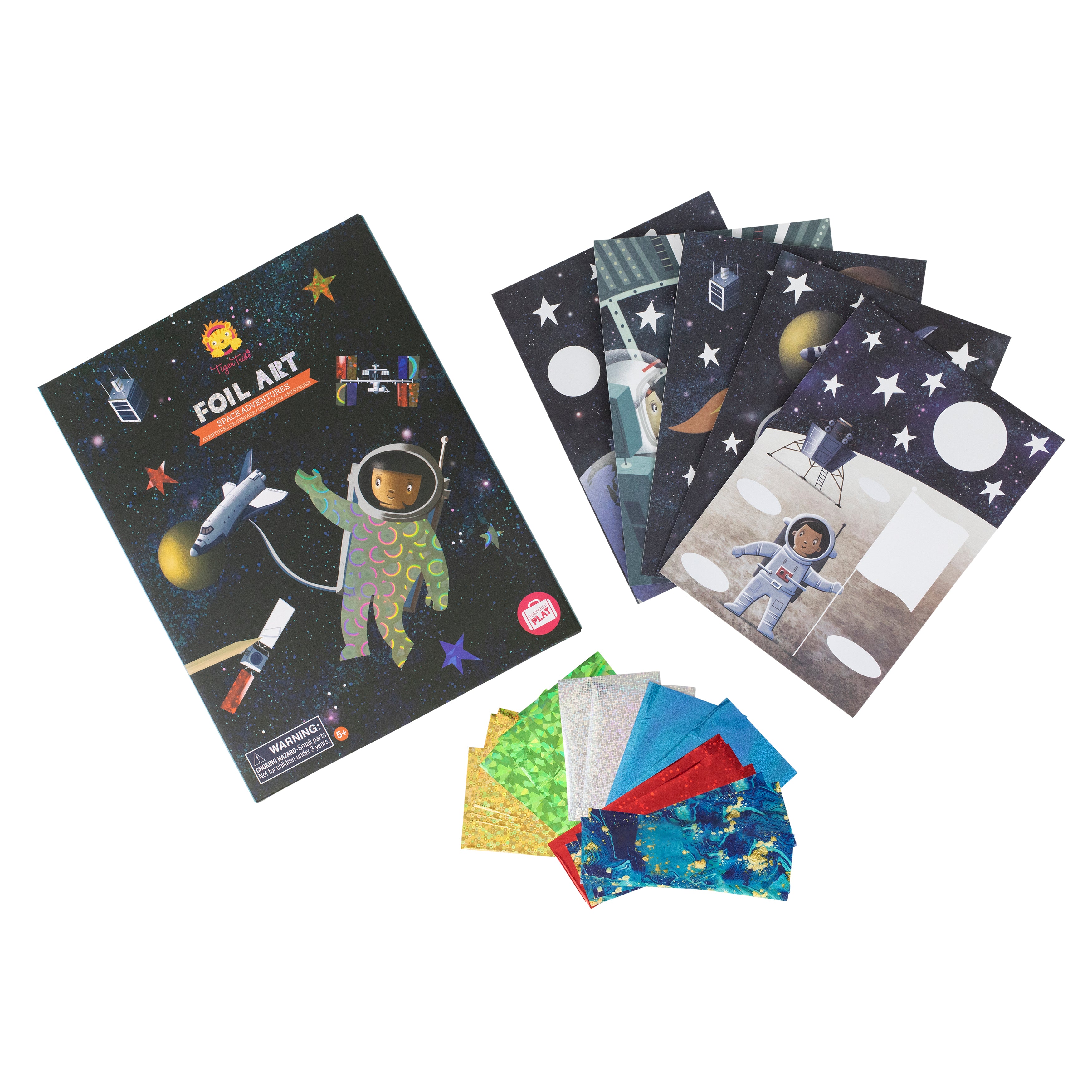 Tiger Tribe Foil Art – Space Adventures