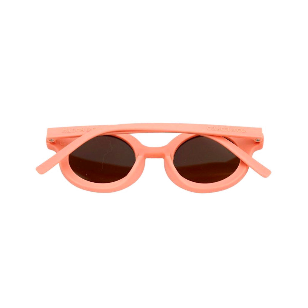 Grech & Co. Round Sustainable Sunglasses – Coral Rouge