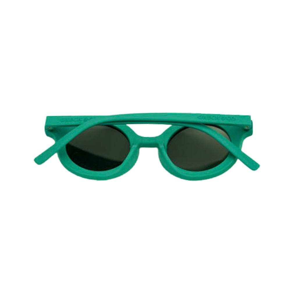 Grech & Co. Round Sustainable Sunglasses – Emerald
