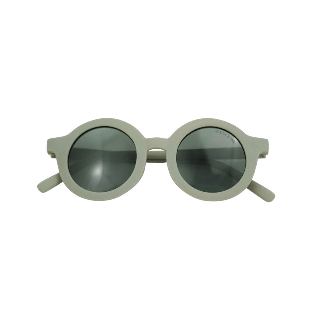 Grech & Co. Round Sustainable Sunglasses – Fog