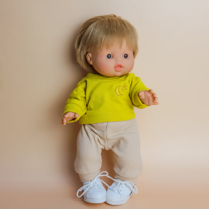 Tiny Harlow Tiny Tootsies Casual Doll Sneakers – Black Stripe