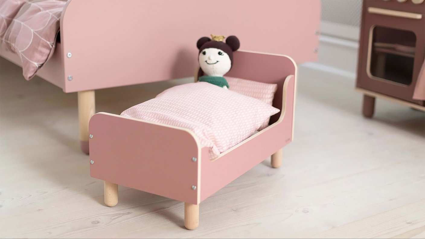 Flexa The Doll Bed with Linen Set
