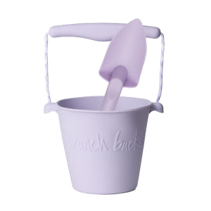 Scrunch Bucket & Spade Set – Dusty Purple