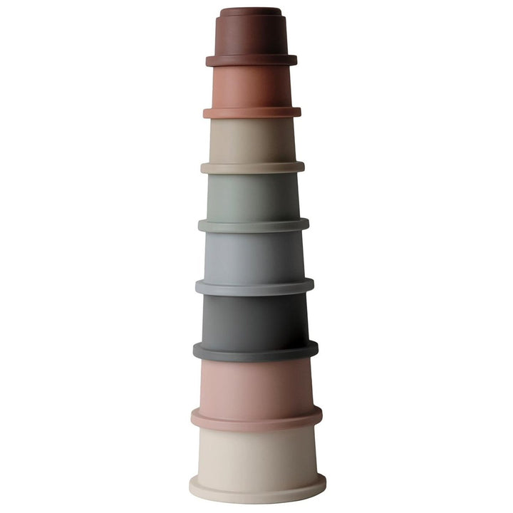 Mushie Stacking Tower Cups – Original