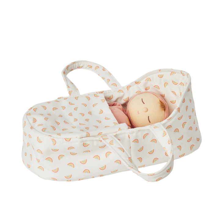 Olli Ella Dinkum Doll Carry Cot – Rainbow