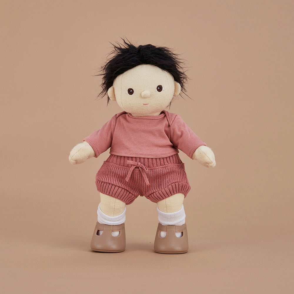 Olli Ella Dinkum Doll Snuggly Set – Berry