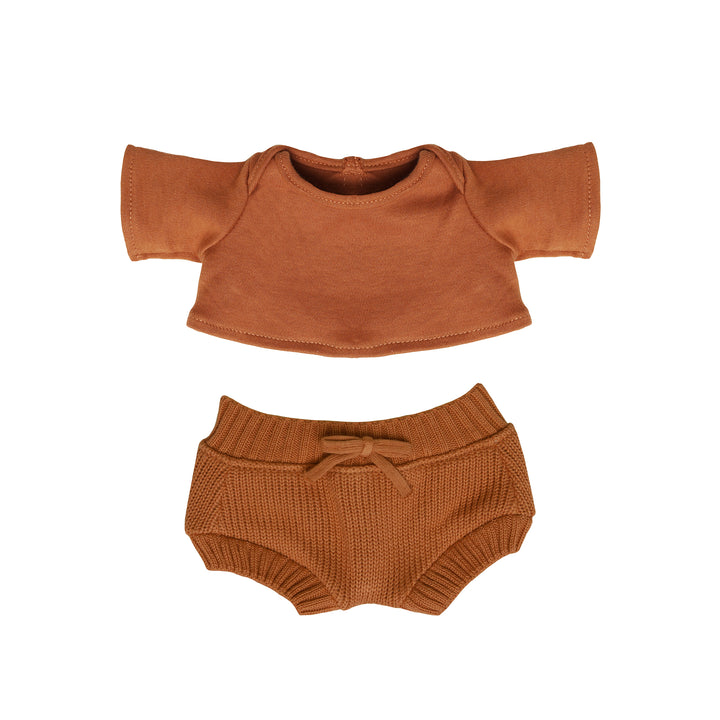 Olli Ella Dinkum Doll Snuggly Set – Toffee