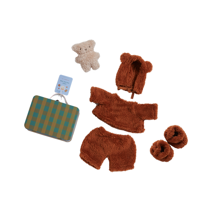 Olli Ella Dinkum Doll Pretend Pack – Teddy