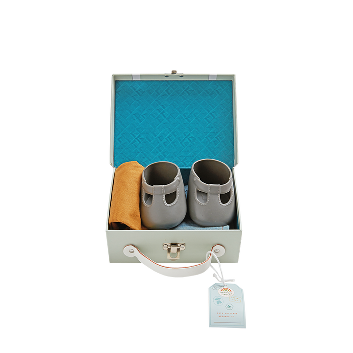 Olli Ella Dinkum Doll Travel Togs – Sage