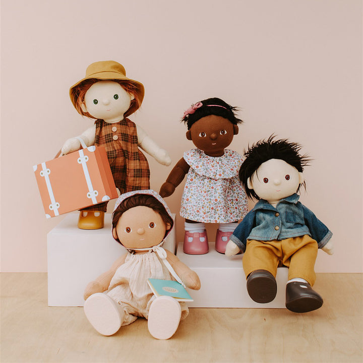 Olli Ella Dinkum Doll Travel Togs – Sage