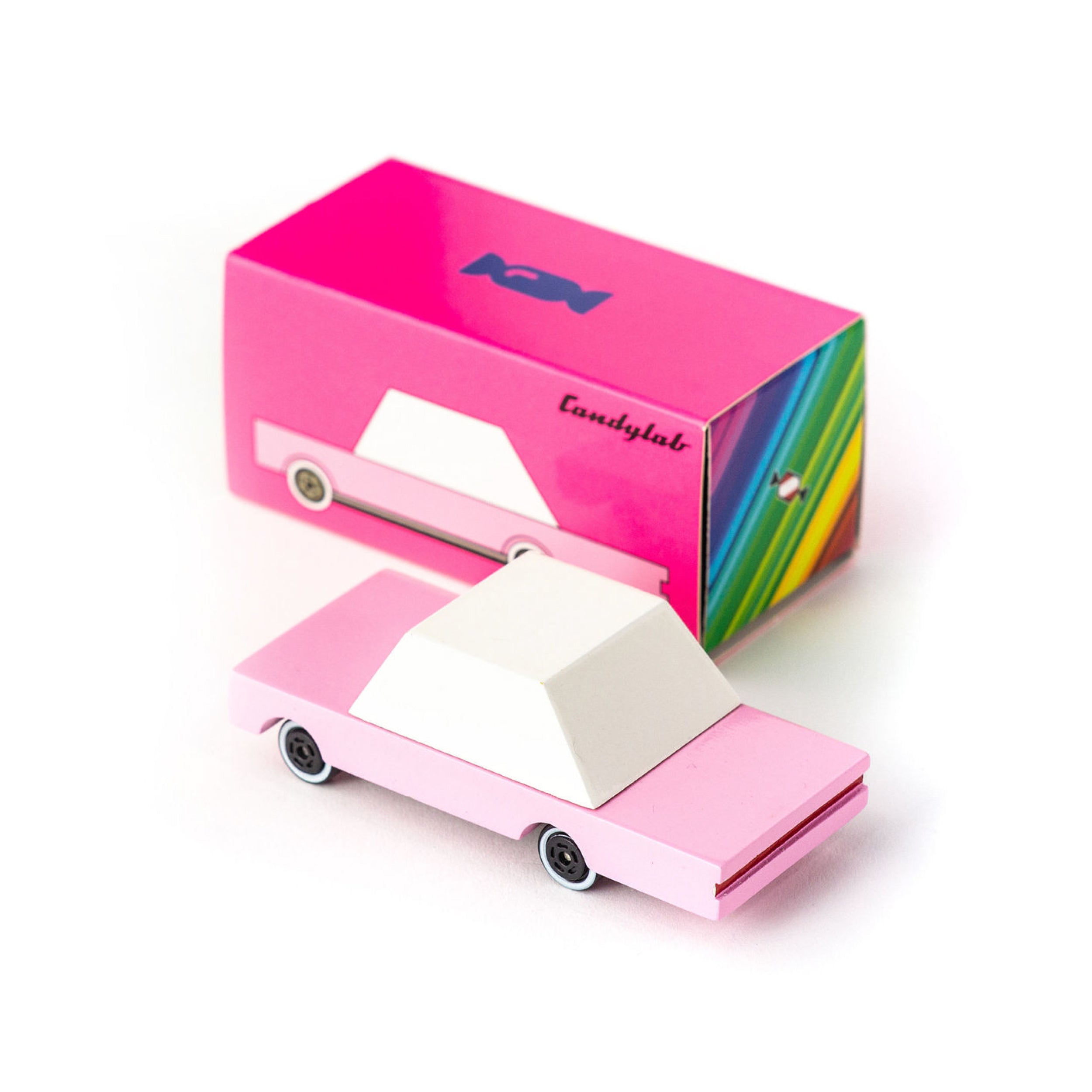 Candylab Toys Candycar® – Pink Sedan