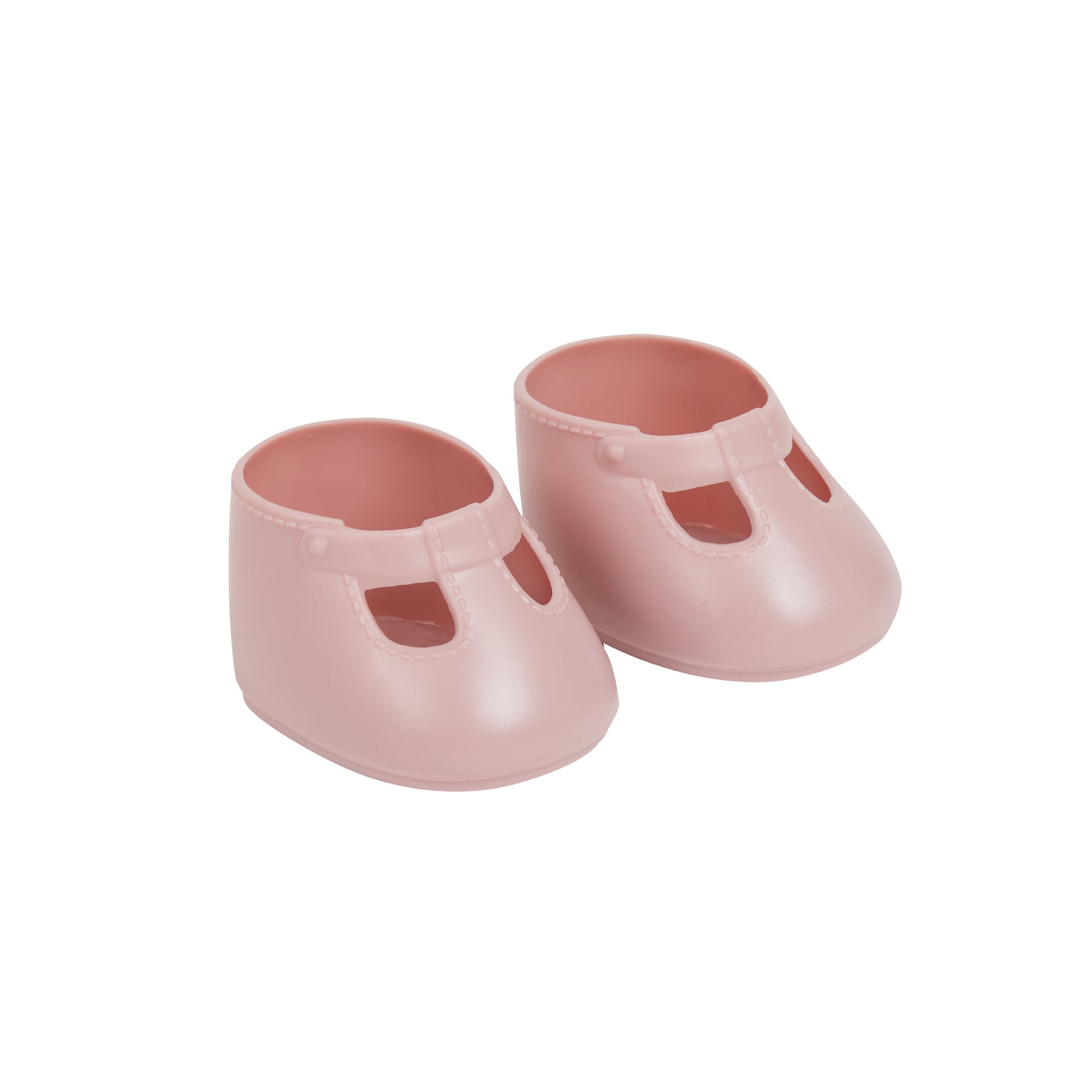 Olli Ella Dinkum Doll Shoes – Mallow Pink