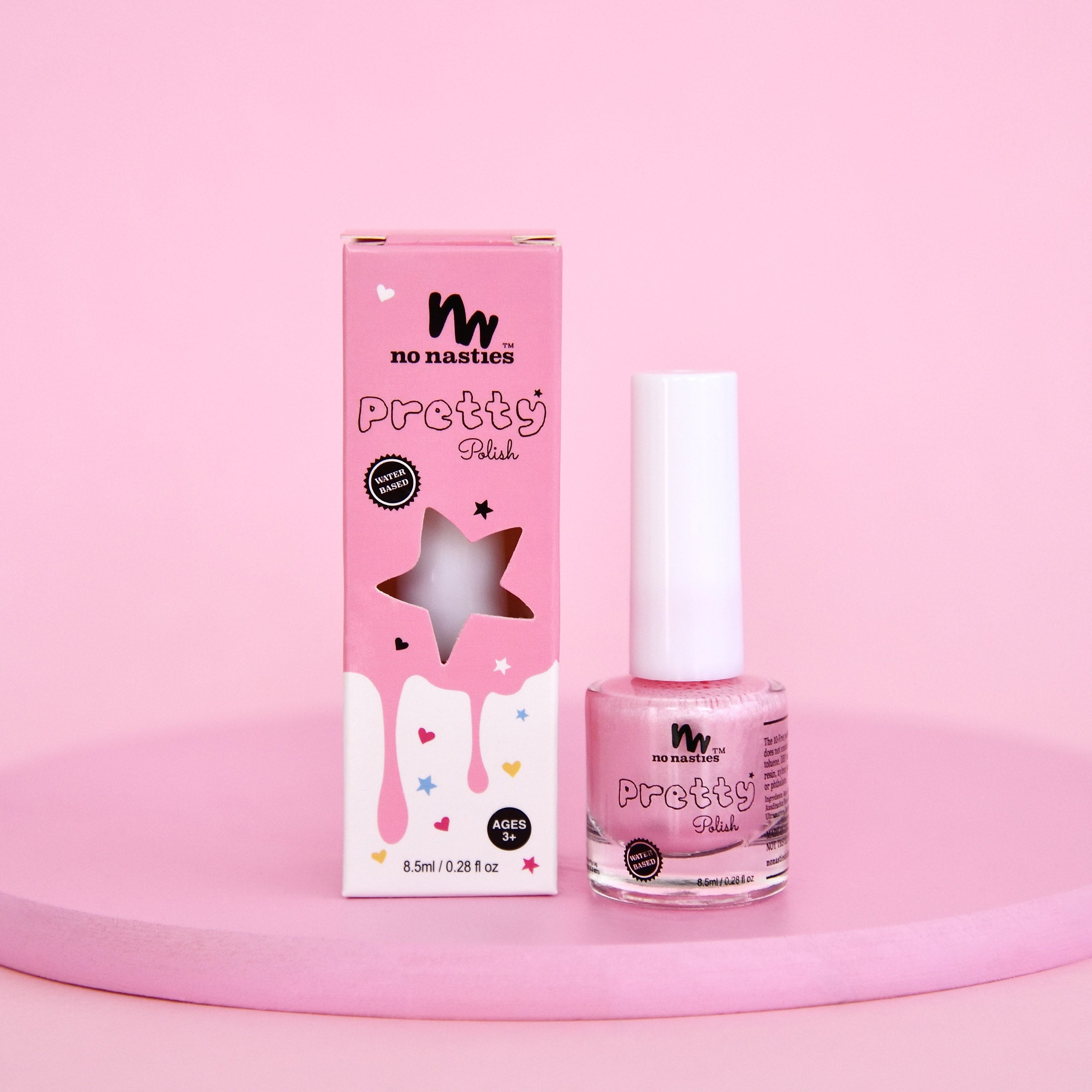 No Nasties Kids Peelable Nail Polish – Pretty Pastel Pink