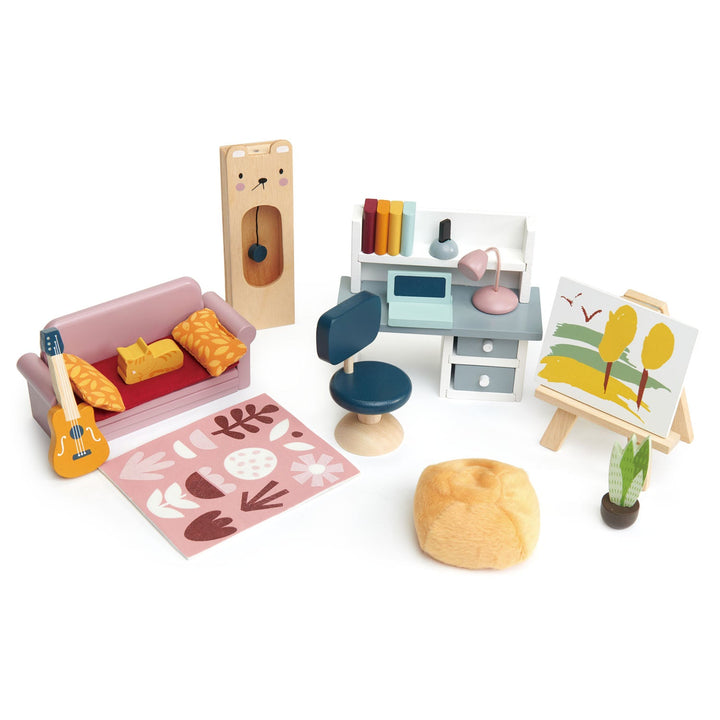 Tender Leaf Dollhouse Study Furniture