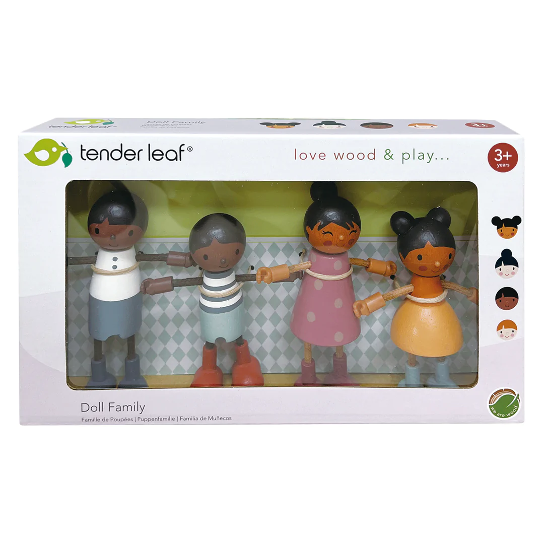 Tender Leaf Hummingbird Doll Family