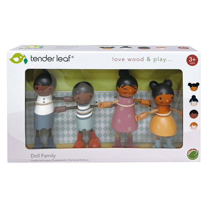 Tender Leaf Hummingbird Doll Family