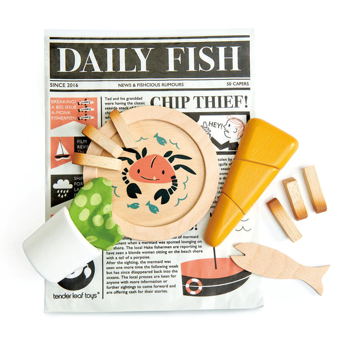 Tender Leaf Fish &amp; Chips Supper