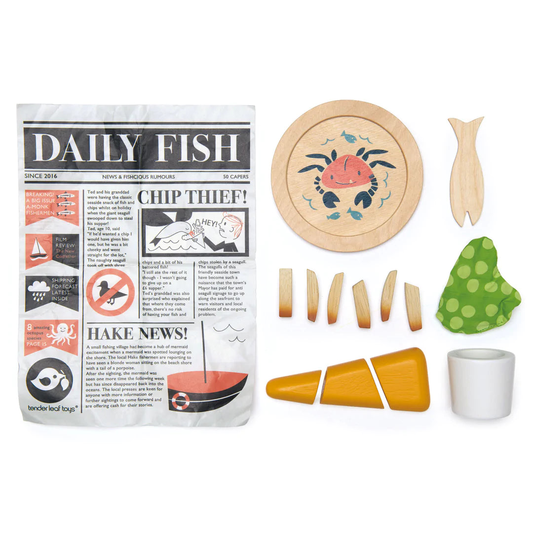 Tender Leaf Fish &amp; Chips Supper
