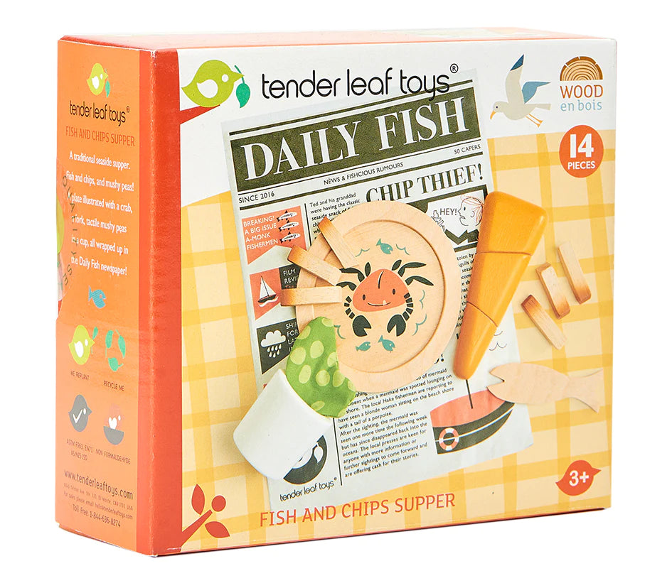 Tender Leaf Fish &amp; Chips Supper