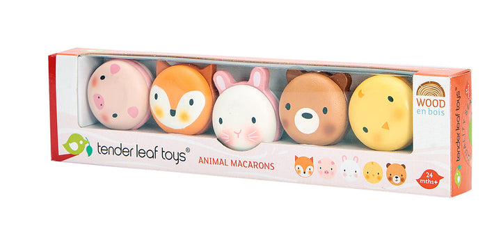 Tender Leaf Animal Macarons