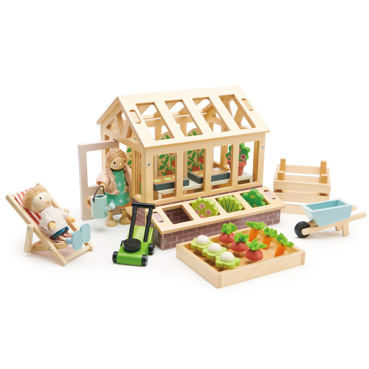 Tender Leaf Greenhouse &amp; Garden Playset