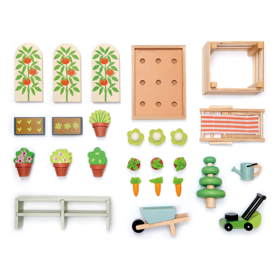Tender Leaf Greenhouse &amp; Garden Playset