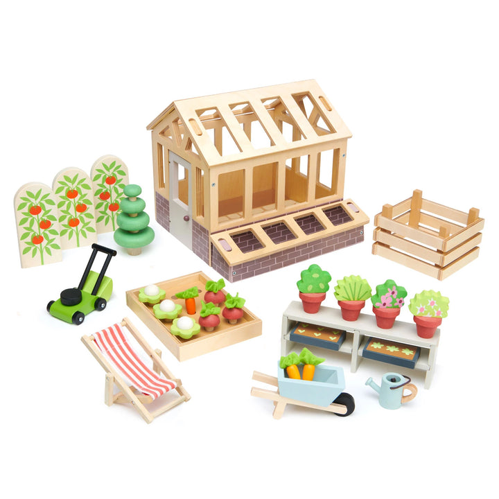 Tender Leaf Greenhouse &amp; Garden Playset