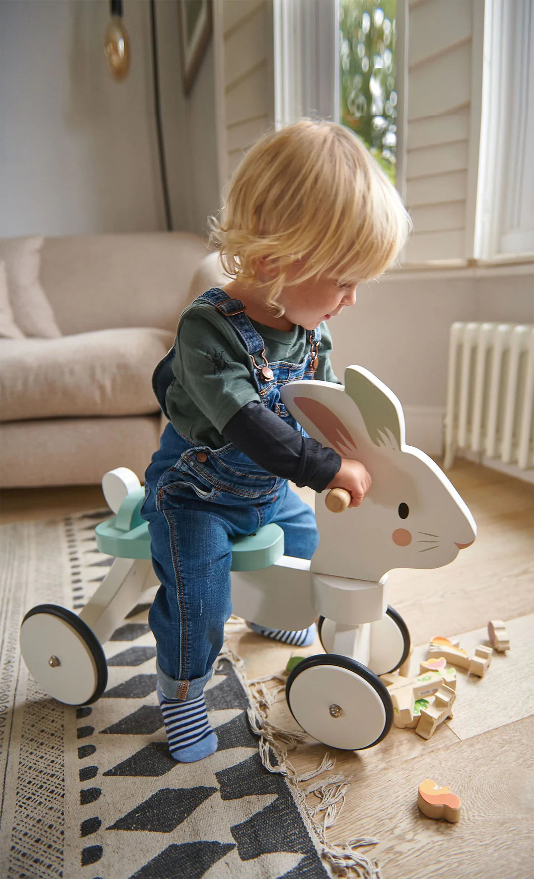 Tender Leaf Running Rabbit Ride-On