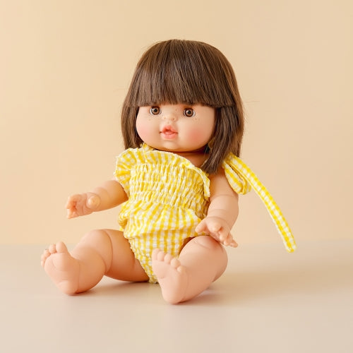 Tiny Harlow Tiny Threads Gingham Singlet Suits – Yellow