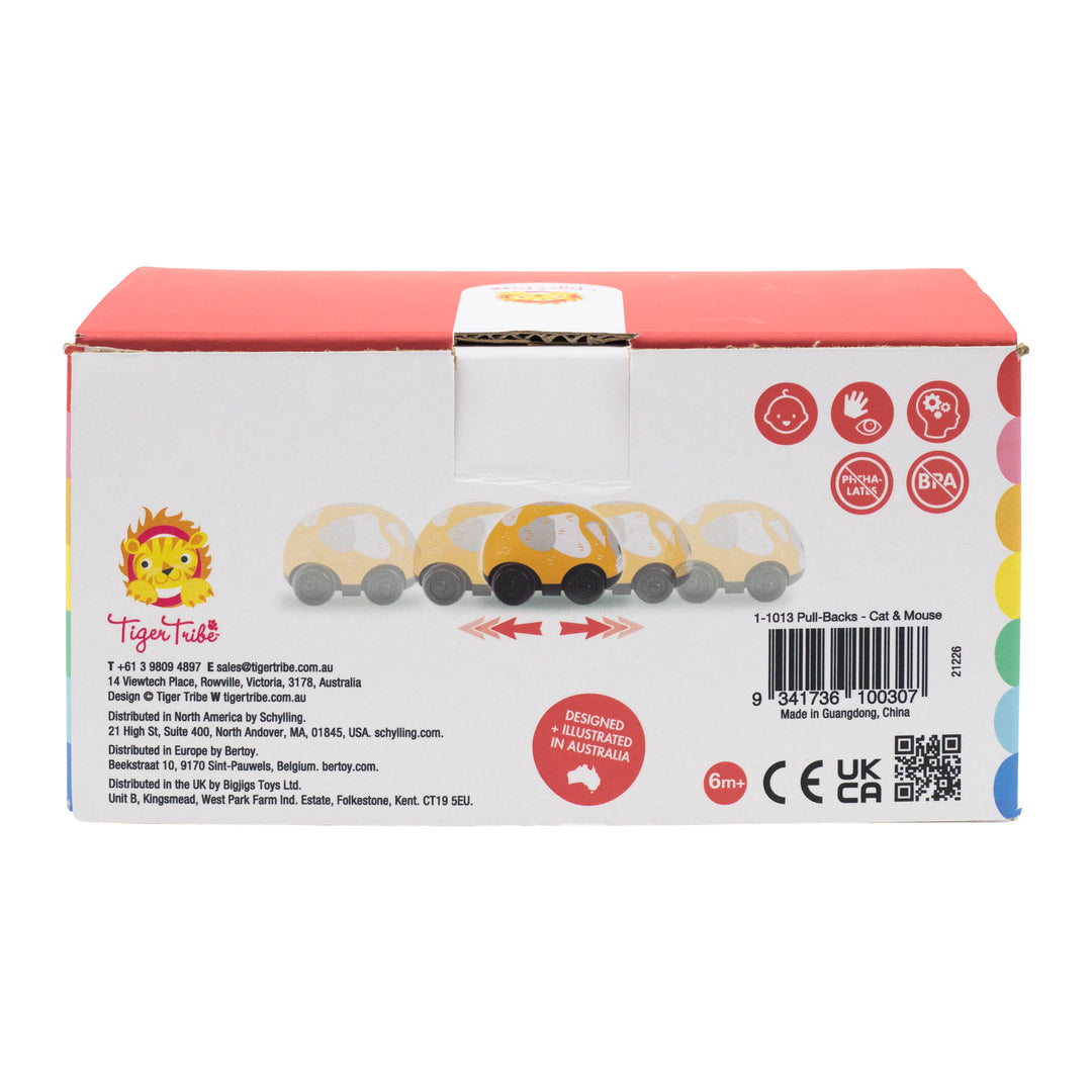Tiger Tribe Pull-backs – Cat &amp; Mouse