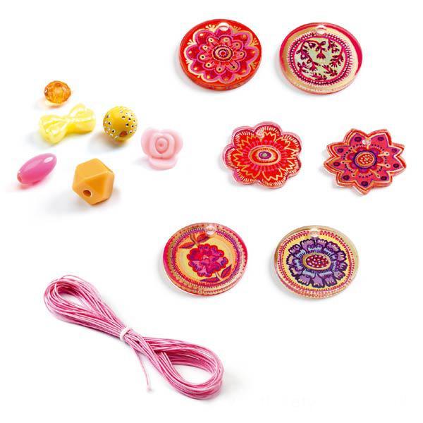 Djeco Fancy Beads – Flowers