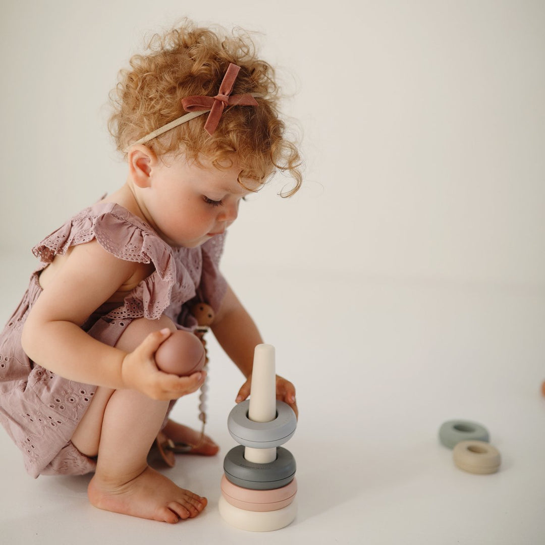 Mushie Stacking Ring Tower – Original